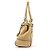 Coach Borsa Tote Hamptons in pelle martellata beige F13087 - vista 2