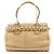 Coach Borsa Tote Hamptons in pelle martellata beige F13087 - vista 3