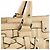 Coach Borsa Tote Hamptons in pelle martellata beige F13087 - vista 7