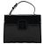 Prada Borsa con manico in nylon Tessuto Spazzolato nero