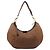 Gucci 2003 Brown Canvas Hobo Bag mit Webbing-Gurt