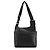 Prada Bolsa de ombro em couro preto com fivela Fall 1999 - vista 3