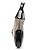 Gucci 001 3306 Borsa a tracolla Jackie in tela Beige Black Canvas - vista 2