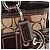Coach Borsa Tote Soho Signature 5088 Beige Brown - vista 5