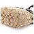 Coach Borsa Tote Soho Signature 5088 Beige Brown - vista 7