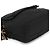 Prada Borsa a spalla BN0245 in cotone nero con bottone a pressione - vista 10