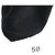Prada Borsa a spalla BN0245 in cotone nero con bottone a pressione - vista 16