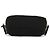 Prada Borsa a spalla BN0245 in cotone nero con bottone a pressione - vista 5