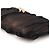 Chloé Clutch in seta nero arricciato - vista 6