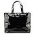 Prada Borsa Tote B8157 Black Spazzolato