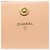Chanel Borsa in pelle d'agnello matelassé beige con logo e catena - vista 12