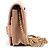 Chanel Borsa in pelle d'agnello matelassé beige con logo e catena - vista 2
