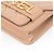 Chanel Borsa in pelle d'agnello matelassé beige con logo e catena - vista 9