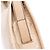 Miu Miu Borsa a tracolla hobo in pelle di agnello beige - vista 12