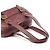 Marc Jacobs Bolsa Bowling em couro roxo com fivela - vista 10