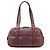 Marc Jacobs Bolsa Bowling em couro roxo com fivela - vista 3