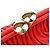 Marc Jacobs Picca borsa a tracolla Little Stam in pelle matelassé rossa - vista 6