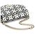 Chloé Graue Schultertasche aus Wollstrick mit Kette - Ansicht 10