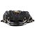 Marc by Marc Jacobs Borsa 2-Way Classic Q Fran in pelle nera - vista 4
