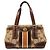 Coach 11620 Borsa Tote Signature Turnlock Beige Tan