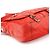 Marc by Marc Jacobs Borsa a tracolla in pelle rossa multi-tasche - vista 10