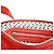 Marc by Marc Jacobs Borsa a tracolla in pelle rossa multi-tasche - vista 15