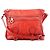 Marc by Marc Jacobs Borsa a tracolla in pelle rossa multi-tasche - vista 4
