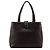 Gucci Tote in pelle marrone con chiusura a girevole 2002