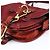 Chloé Borsa Satchel in pelle bordeaux Autunno 2005 - vista 7