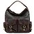 Marc by Marc Jacobs Borsa 2-Way in pelle marrone con tasche multiple