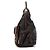 Marc by Marc Jacobs Borsa 2-Way in pelle marrone con tasche multiple - vista 2