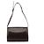 Yves Saint Laurent Borsa a tracolla con patta in pelle marrone - vista 3