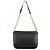 Marc Jacobs Borsa a tracolla in pelle matelassé nera con catena - vista 3