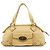 Mulberry Borsa Tote Knightsbridge in pelle avorio