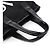 Chloé Borsa Tote in nylon nero con logo argento - vista 10