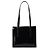 Prada Borsa Tote Sport 1995 in pelle spazzolato nera - vista 3