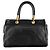 Marc by Marc Jacobs Borsa Bowling in pelle martellata nera - vista 3