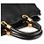 Marc by Marc Jacobs Borsa Bowling in pelle martellata nera - vista 9