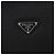 Prada B6436 Borsa a tracolla in nylon Tessuto Swing nera con catena - vista 6