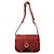 Chloé Fall 2005 Red Grained Leather Saddle Schultertasche