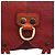 Chloé Fall 2005 Red Grained Leather Saddle Schultertasche - Ansicht 6