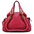 Chloé Borsa 2-Way Paraty in pelle rosa - vista 3