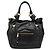 Marc Jacobs Borsa Tote in pelle nera con manici annodati