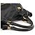 Marc Jacobs Borsa Tote in pelle nera con manici annodati - vista 10