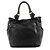 Marc Jacobs Borsa Tote in pelle nera con manici annodati - vista 3