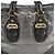 Marc Jacobs Borsa 2-Way in pelle grigia con logo impresso - vista 10