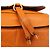 Chloé Borsa Marcie 2-Way in pelle arancione - vista 11
