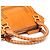 Chloé Borsa Marcie 2-Way in pelle arancione - vista 15