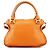 Chloé Borsa Marcie 2-Way in pelle arancione - vista 3