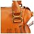 Chloé Borsa Marcie 2-Way in pelle arancione - vista 9